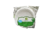 Biodegradable snack plate sugarcane pulp