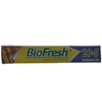 Bio fresh silver foil, 25m
