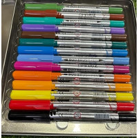 Aamariz Duo Brush Pen 14 shades, new brush pens for kids