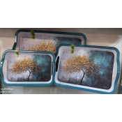  Tray-Set of 3 (Small, Medium & Large)